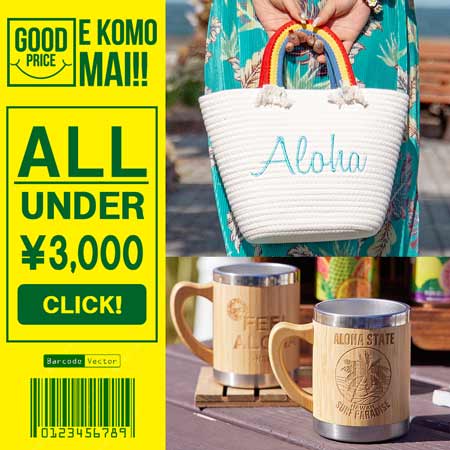 3000~ȉ@v`v@HAPPY PRICE@Kahiko@nC@JqR
