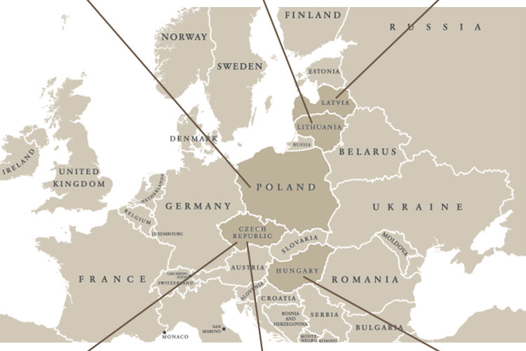 ヨーロッパ地図