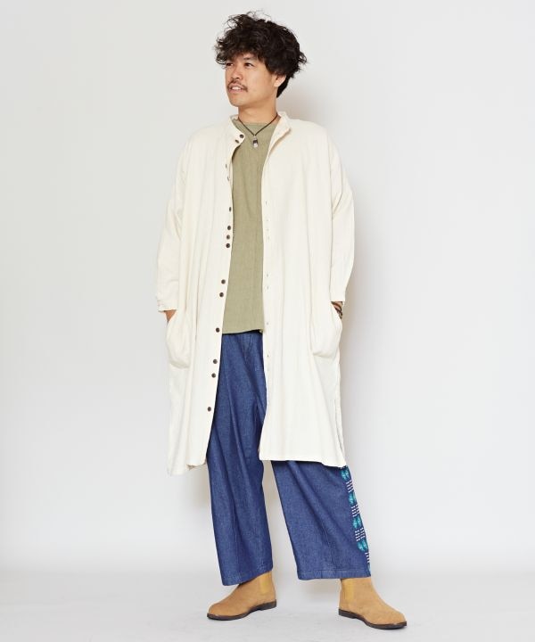 ニーヨルメンズカーデ Yellow チャイハネ 公式通販