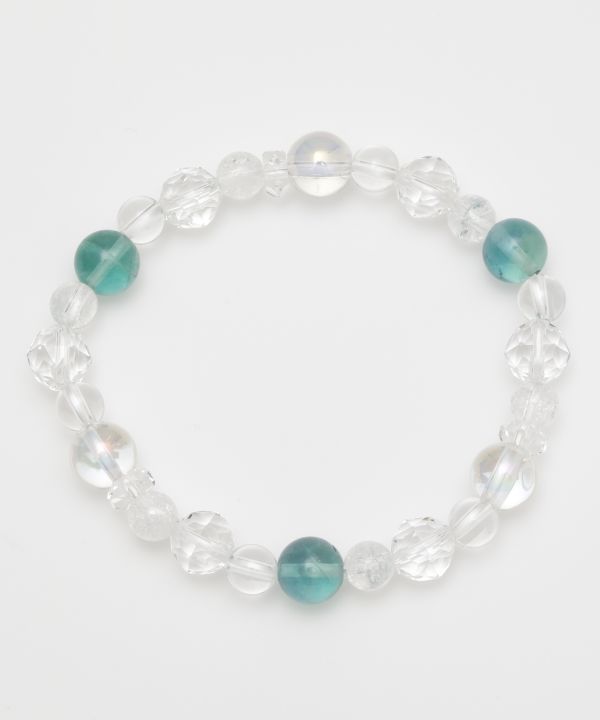 水明(すいめい)ブルーフローライト ブレスレット(BL FLUORITE