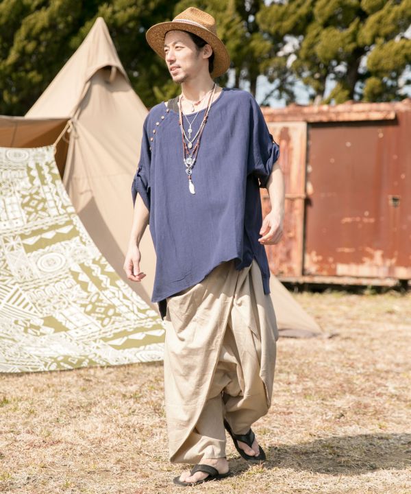 パスカルメンズパンツ Khaki チャイハネ 公式通販