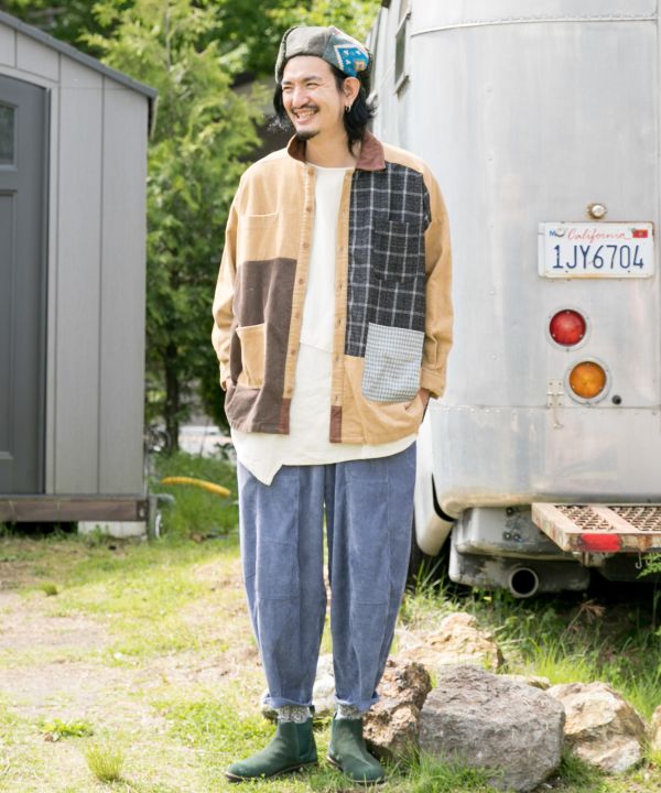 ムジレスメンズパンツ Brown チャイハネ 公式通販