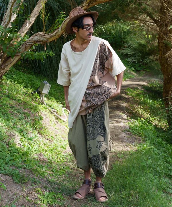 スキナドメンズパンツ Beige チャイハネ 公式通販
