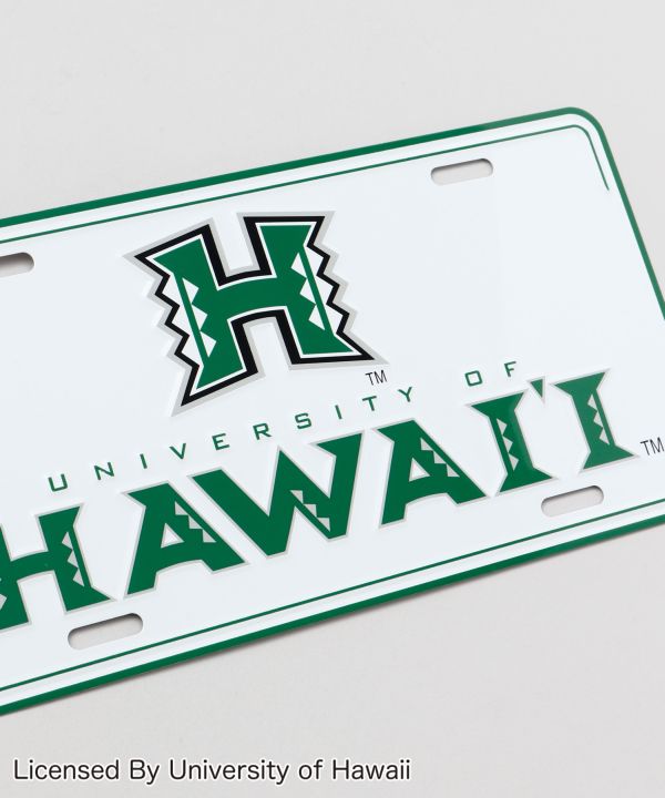 ハワイナンバープレート【University of Hawaii 】