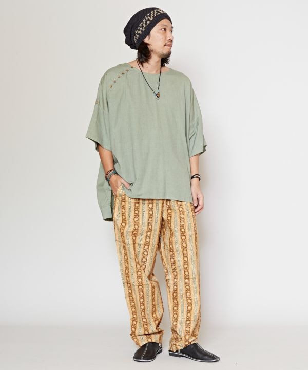 シブロンメンズパンツ(NAVY): 『チャイハネ』公式通販