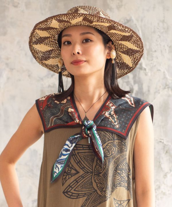 papier 付け襟 papier（パピエ）の「papier&frasl;パピエ&frasl;Holder blouse&frasl;つけ襟（付け襟