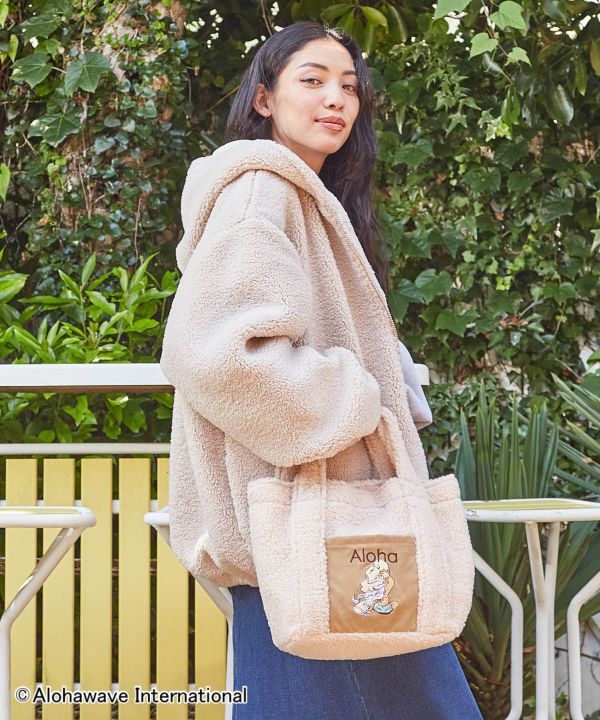 ボアミニトート【ALOHA MAPUA】(PINK): 『Kahiko(カヒコ)』公式通販