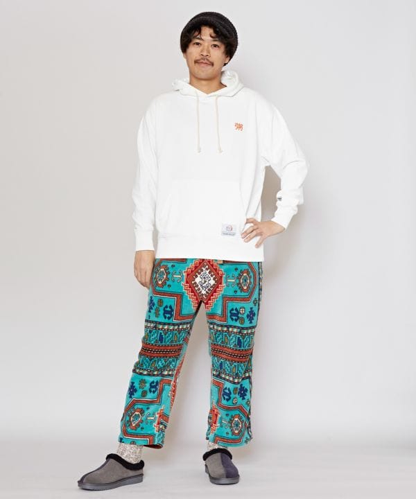 チェメンズTOP《Amina×grn×謝甜記貮号店》(WHITE): 『チャイハネ