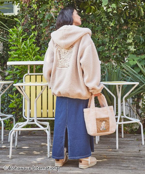 ボアミニトート【ALOHA MAPUA】(PINK): 『Kahiko(カヒコ)』公式通販