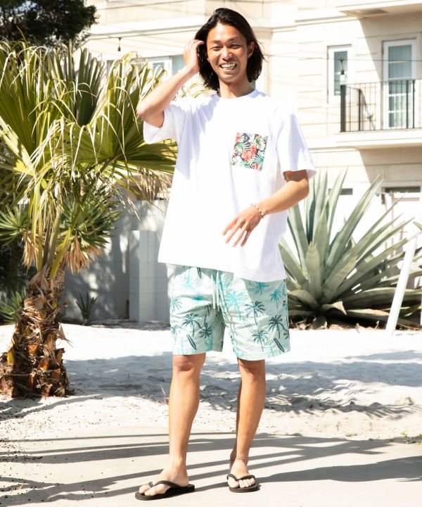 �A�C�i���A�����Y�n�[�t�p���c�ySURF&Palms�z