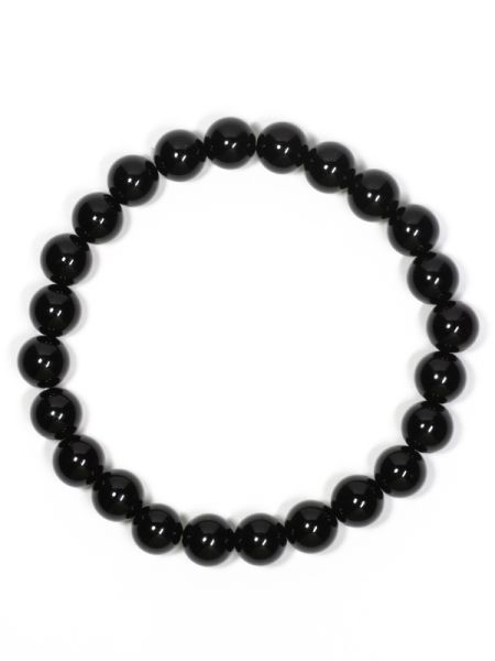 ブラックオニキスブレスレット ８ｍｍ(BK ONYX): 『岩座(いわくら 