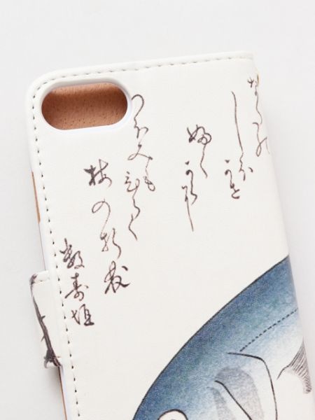 [iPhone7/8/SE(第二世代)]【浮世絵】手帳型携帯衣　出世魚