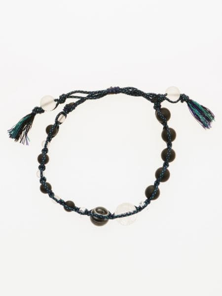 麻珠絹紐ブレスレット加護(EYE AGATE): 『岩座(いわくら)』公式通販 麻珠絹紐ブレスレット加護(EYE AGATE): 『岩座(いわくら)』公式通販