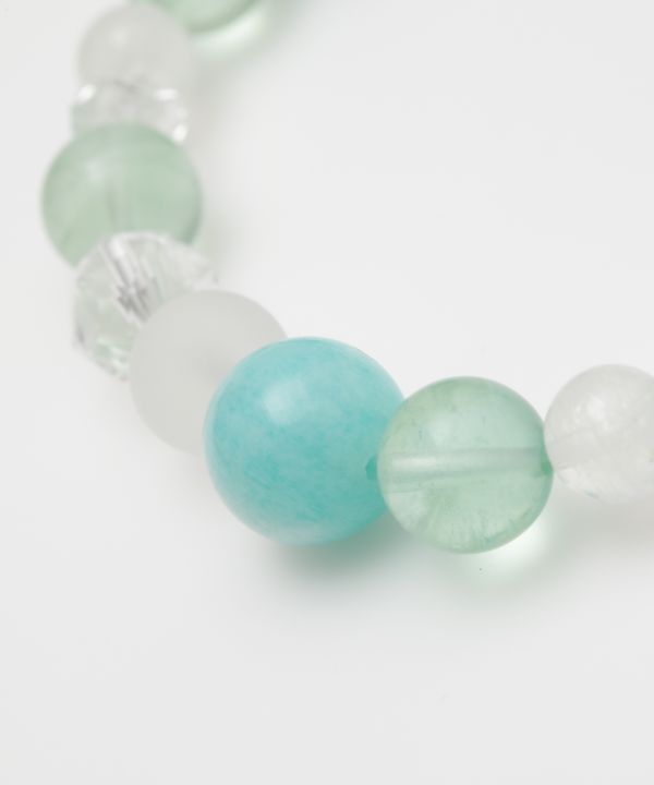 翠雨(すいう)アマゾナイト ブレスレット(AMAZONITE): 『岩座