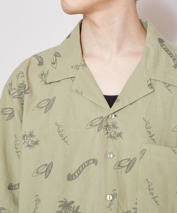パラロピメンズシャツ Khaki Kahiko カヒコ 公式通販