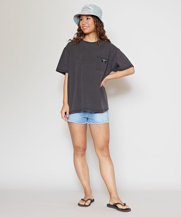 tシャツ 「Kahiko」SURF＆Palms ムーアTシャツ レディース 接触冷感】ムーアTシャツ【SURF&Palms】(BK BANDANA): 『Kahiko