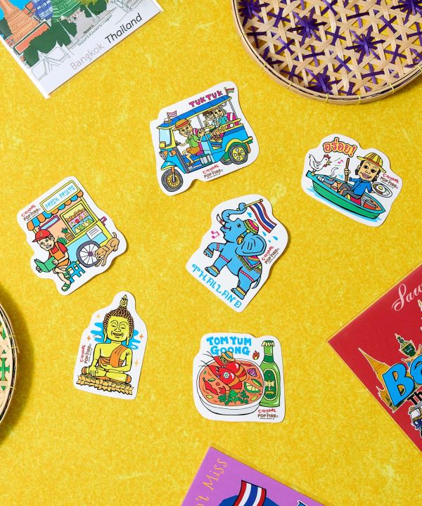 �^�C�X�e�b�J�[�yAmina×POP FIRE�R���{�z