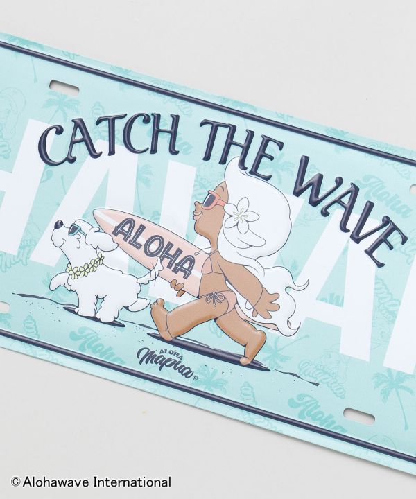 ���C�Z���X�v���[�g�yALOHA MAPUA�z