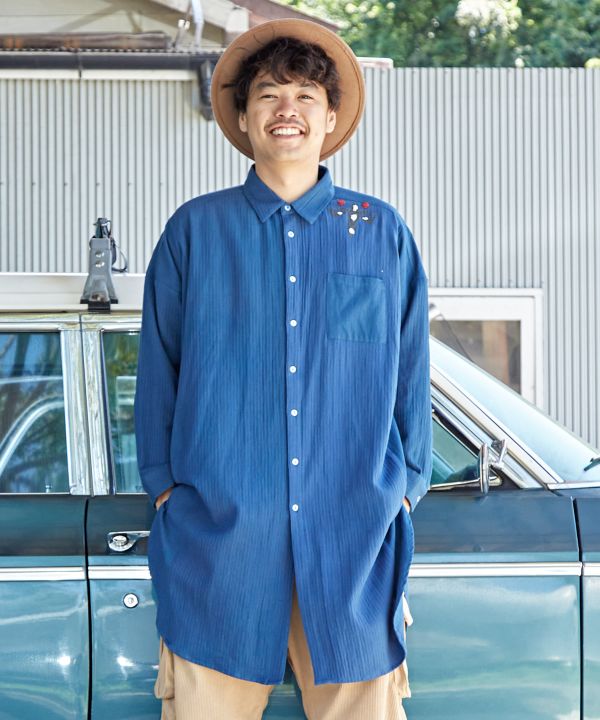 ネーションメンズシャツ(BLACK): 『チャイハネ』公式通販