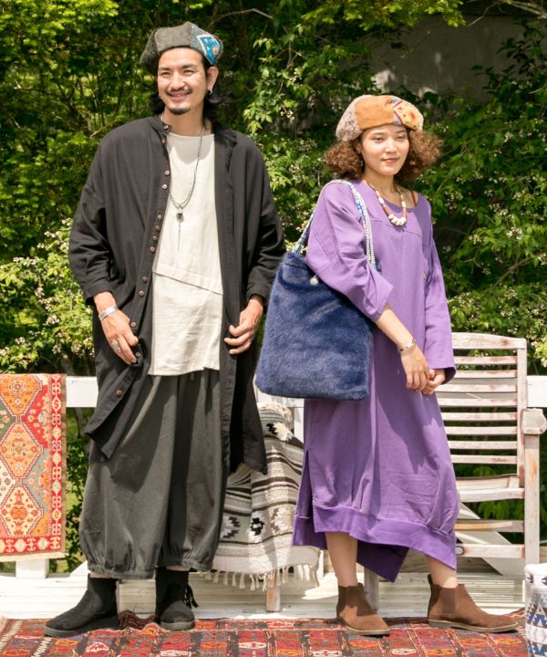 ブルナメンズパンツ Purple チャイハネ 公式通販