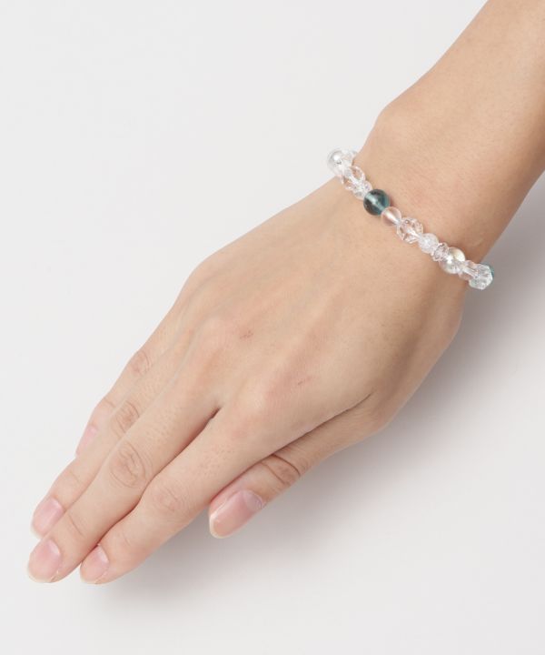 水明(すいめい)ブルーフローライト ブレスレット(BL FLUORITE