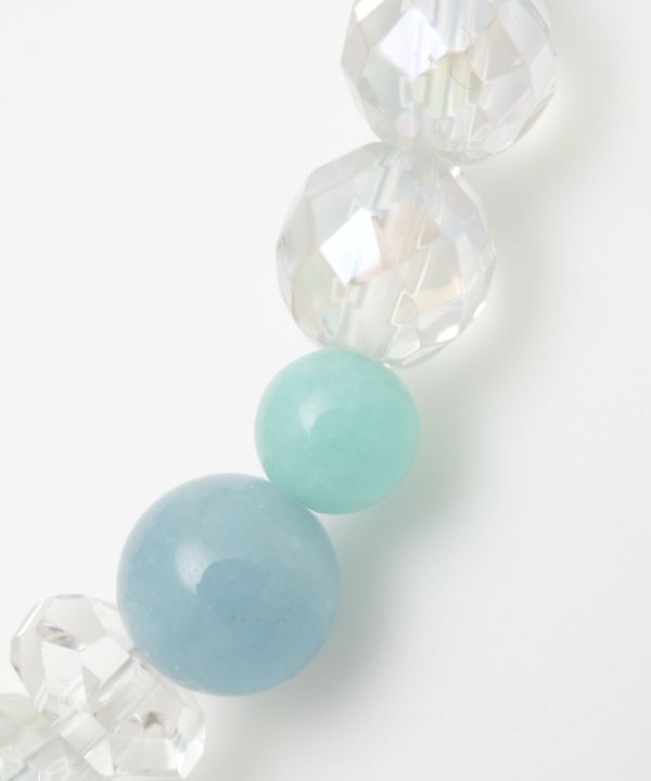 日暈(にちうん)アクアマリン ブレスレット(AQUAMARINE): 『岩座