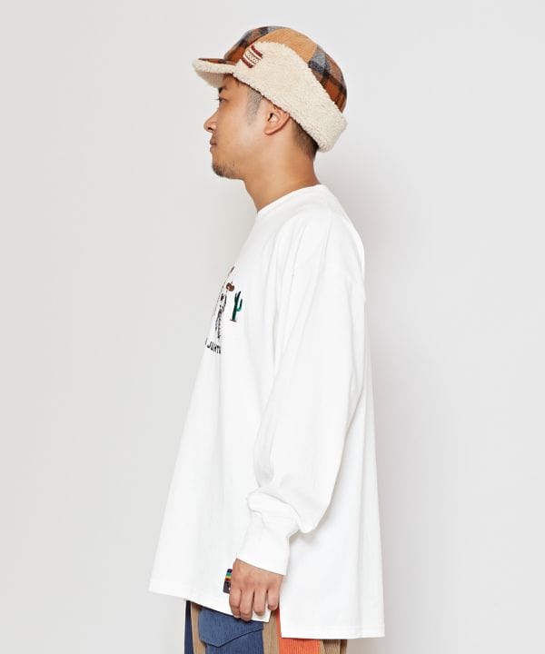 メキティメンズＴシャツ【Amina×grn】(WHITE): 『チャイハネ』公式通販