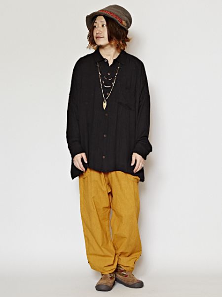 アシモメンズパンツ Black チャイハネ 公式通販
