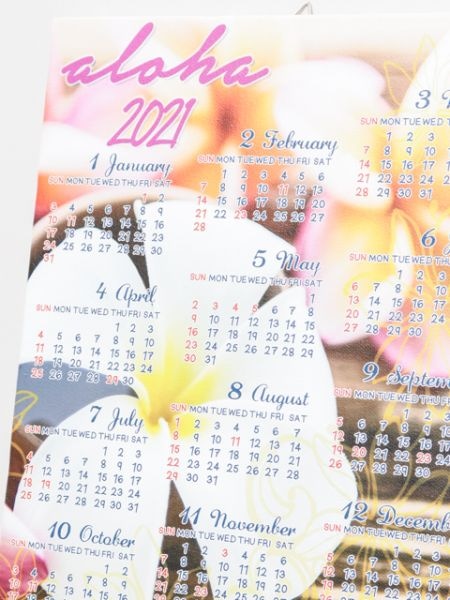 21年カレンダー フォトカレンダー Sサイズ Palm Kahiko カヒコ 公式通販