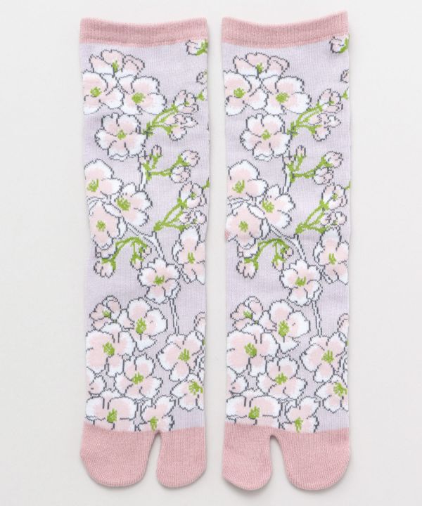 しだ桜足袋（23-25cm）