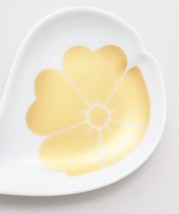 桜の家紋豆皿