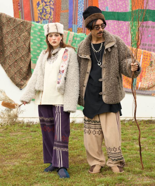 ボアシュサボメンズシューズ(LL BROWN/Men's): 『チャイハネ』公式通販