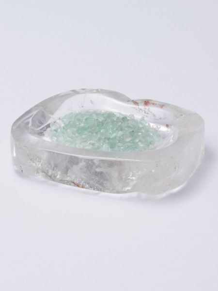 【浄化】天然水晶清め皿