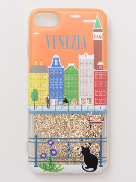 Iphone7 8 Se 第二世代 ｃａｔグリッターケース Gd Venezia 欧州航路