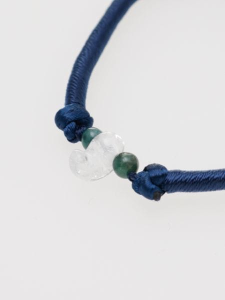 勾玉子供守護ブレスレット 紺(CRYSTAL): 『岩座(いわくら)』公式通販