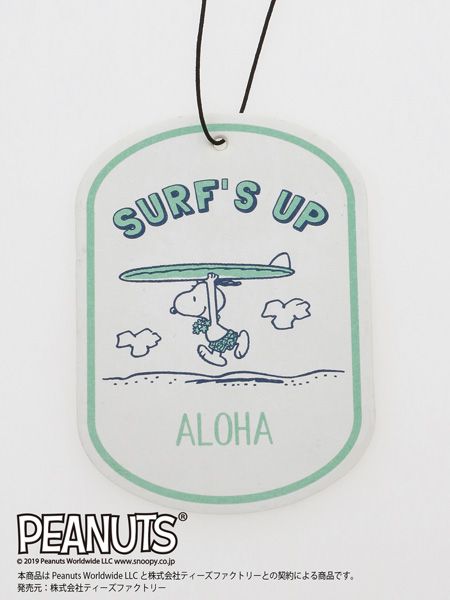 スヌーピービーチエアフレッシュナー Surfs Up Kahiko カヒコ 公式通販 ハワイアン 雑貨 ファッション