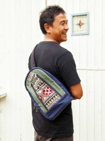 オンラインショップ チャイハネ ワンショルダー 巾着バッグ