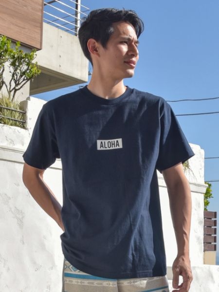 アロハアロハメンズｔシャツ ｍサイズ Navy Kahiko カヒコ 公式通販