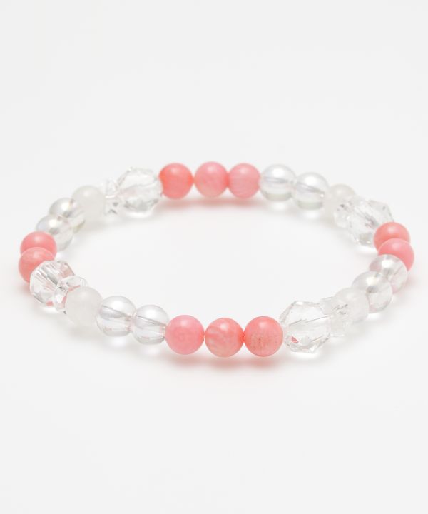 楚々(そそ)ピンクコーラル ブレスレット(PINK CORAL): 『岩座