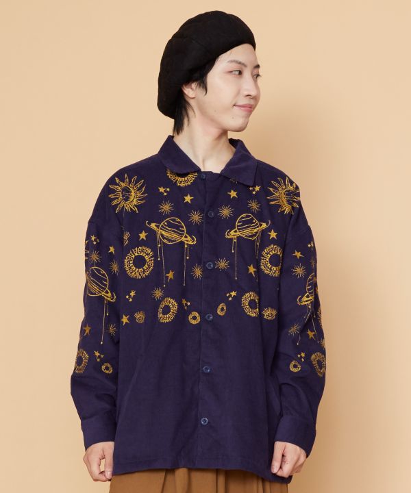 リリラメンズシャツ(NAVY): 『チャイハネ』公式通販