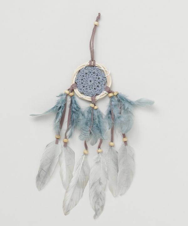 ケルゾン(ギガ ドゥー・マイ カリン)・シンピュルテ(ドリームキャッチャー) モノトーンフェザードリームキャッチャー(KHAKI): 『チャイハネ』公式通販