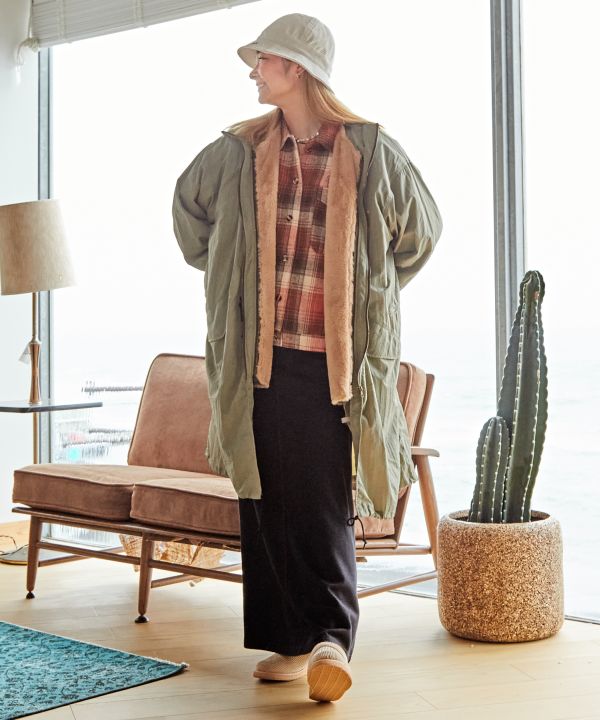ウィルＷＡＹコート【SURF&Palms】(KHAKI): 『Kahiko(カヒコ)』公式通販