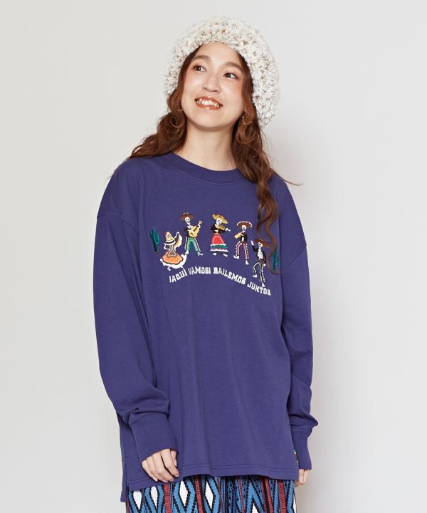 メキティメンズＴシャツ【Amina×grn】(NAVY): 『チャイハネ』公式通販