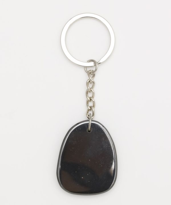 STONE  ブラック キーホルダー エナジージェムキーホルダー(ROSE QUARTZ): 『チャイハネ』公式通販