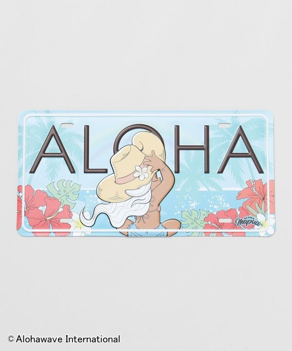 ���C�Z���X�v���[�g�yALOHA MAPUA�z