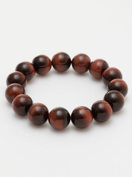 レッドタイガーアイ １４ｍｍブレスレット(RED TIGER EYE): 『岩座 