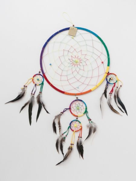 コンビドリームキャッチャー３５ｃｍ Rainbow チャイハネ 公式通販