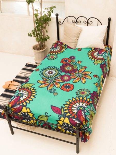 ピカナベッドカバー シングル Turquoise チャイハネ 公式通販