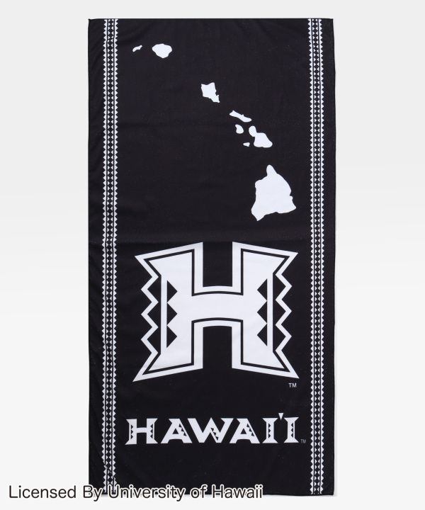 ブラックビーチタオル【University of Hawaii 】