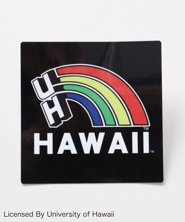 レインボーステッカー（９ｃｍ）【University of Hawaii】
